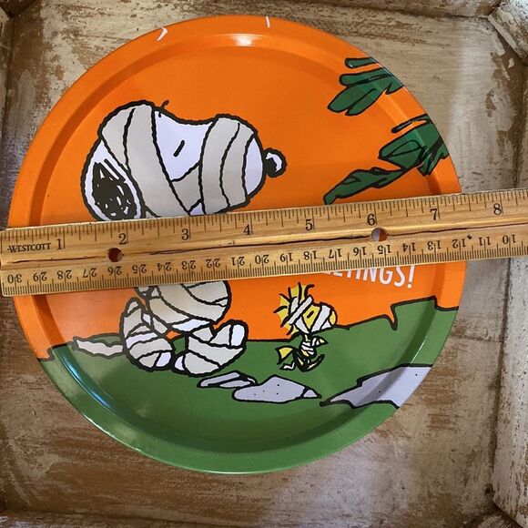 Peanuts Mummy Snoopy Tin Halloween collectible - Picture 4 of 6